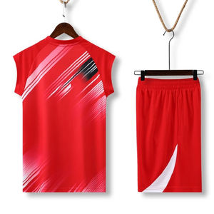 Ensemble d'uniformes de volley-ball personnalisés par sublimation – Maillot sans manches et short en polyester respirant – Tenue d'équipe OEM en gros pour adultes et enfants - Product Image 2