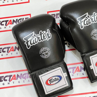 Gants de boxe Fairtex personnalisés, logo sur mesure, gants de Muay Thai Fairtex à lacets, gants Fairtex ODM