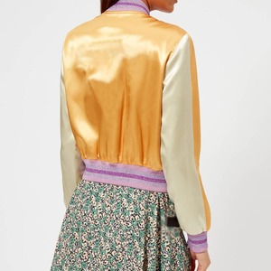 Veste universitaire OEM pour femmes, en chenille, avec broderie de lettres, respirante, en laine, style college - Product Image 2