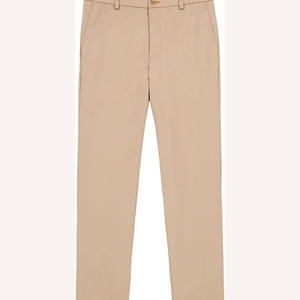 Pantalon chino décontracté pour homme, moderne, léger, en toile, coupe droite classique, vêtements décontractés élégants, logo personnalisé, vente en gros de chinos - Product Image 6