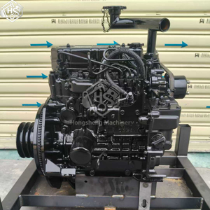 Ensemble Moteur Diesel Mitsubishi L3E 3 Cylindres pour Excavatrice, Pièces de Rechange pour Engins de Construction, Origine Chine, Sans Garantie - Product Image 5