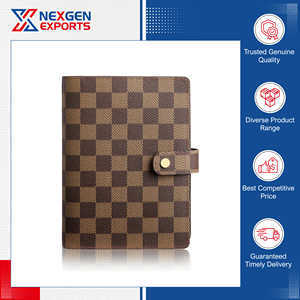 Carpeta de Anillas de Cuero PU de Excelente Calidad, Estilo Simple, Modelo Ring Binder-02, Nexgen Exports - Product Image 4