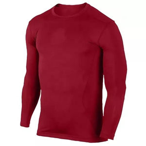 Camiseta de Manga Larga Transpirable de Alta Calidad con Logotipo Personalizado, Tejido de Spandex/Poliéster, para MMA y Natación, Personalizable - Product Image 5