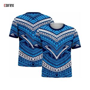 เสื้อคอกลมลายชนเผ่าโพลินีเซียนสำหรับทีมกีฬา - Product Image 6