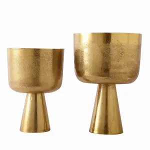 Maceta de Latón Hecha a Mano con Acabado Antiguo, Decorativa, para Uso en Interiores y Exteriores, Disponible en Grandes Cantidades - Product Image 6