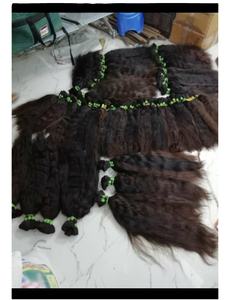 วิกผมดิบแบบลอนสำหรับต่อหนังศีรษะทำจากลูกไม้ม้วนเป็นลอนธรรมชาติ - Product Image 3