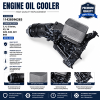 Alloggiamento Filtro Olio Motore Originale per BMW Serie 3 4 5 X3 X4 OE 11428596283 Lunga Durata Rigoroso Controllo Qualità