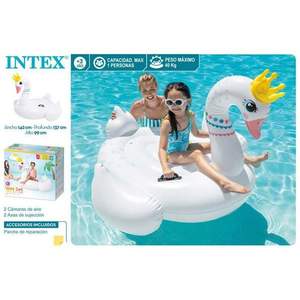 57562 Flotador y Colchoneta Cisne de 188x124 cm con Almohada - Product Image 3