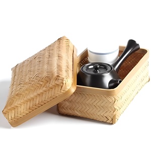 Boîte à bento en fibres naturelles pour enfants, boîtes à lunch en bambou de qualité supérieure, prix compétitif - Product Image 5