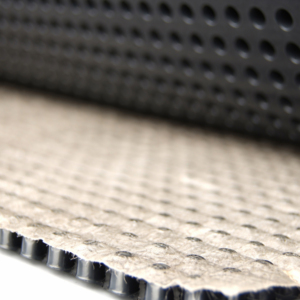 Planche de drainage alvéolée en HDPE, géotextile |   Toile d'étanchéité industrielle pour drainage |   Membrane de protection du sol du toit pour sous-sol - Product Image 1