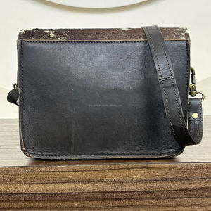 กระเป๋าสะพายหนังวัวสไตล์ตะวันตกสำหรับผู้หญิงกระเป๋าถือมีสไตล์สไตล์สไตล์โบฮีเมียนขนสัตว์แบบโบฮีเมียนขายดี - Product Image 5