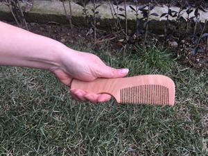 Handmade Natural Pure Wood Travel <b>Comb</b> <b>Wide</b> Tooth Wooden Hair <b>Comb</b> for Women Men Classic Style Handle for Home Hair Growth - Product Image 5