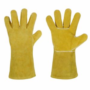 Guantes de Seguridad de Piel de Vacuno de Excelente Durabilidad, Protección para Manos en Soldadura Industrial, Resistentes a la Abrasión - Product Image 1