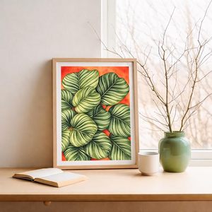 Handmade Eco-Friendly Wood Photo <b>Frame</b> Vertical Rectangular Minimalist Design Full Color Digital <b>Printing</b> Modern Vintage Classic - Product Image 3