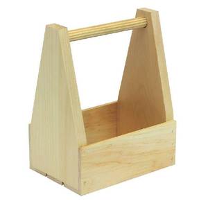 Modern Wooden Caddy <b>Storage</b> <b>Box</b> with Handle Organizer Multipurpose Kitchen Bathroom Desk Portable Supplies Holder Durable - Product Image 5