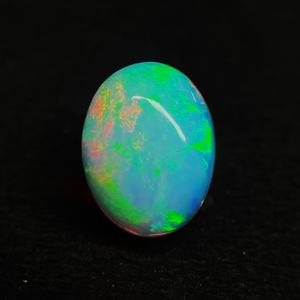 Opale de feu éthiopienne naturelle, cabochon ovale, pierre précieuse en vrac, opale de gros, bijoux pierre de naissance d'octobre - Product Image 6