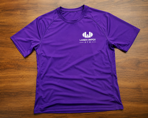 <b>Men's</b> Purple <b>Compression</b> Gym T <b>Shirt</b> Quick Dry Fitness Workout Tee Moisture Wicking Athletic Training Running Sportswear Custom - Product Image 6