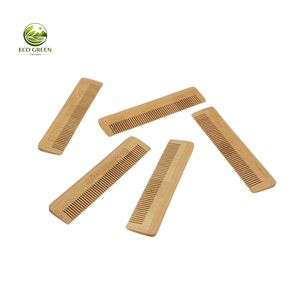 Peine de Bambú Clásico Grande al por Mayor, Cepillo Desenredante de Madera Natural Ecológico para Hombres y Mujeres, Marca Privada, Logotipo Personalizado - Product Image 6