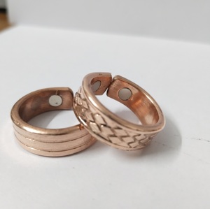 Durable Copper Magnetic <b>Ring</b> Fashion & Therapy Jewelry Customizable Copper Magnetic Health <b>Ring</b> - High-Quality Jewelry - Product Image 5
