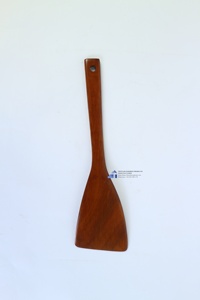 Espátula de Madera con Cabeza Plana, Utensilio de Cocina Seguro para Alimentos, Color Marrón, Hecho en Vietnam - Product Image 6