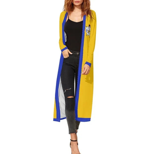 Robe à manches longues Sigma Gamma Rho pour femmes, vêtements de sororité grecque, robe décontractée tendance, col rond, confortable, vente en gros personnalisée - Product Image 3