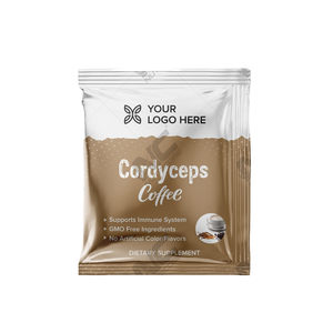 Suplementos Dietéticos y para el Cuidado de la Salud para Adultos de Marca Privada, Café en Polvo de Cordyceps Natural de Buena Calidad en Sobres a Precio de Fábrica - Product Image 1