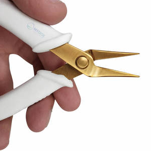 Professional Jewelry <b>Split</b> <b>Ring</b> Pliers High Quality Stainless Steel Opening Tool for Beading Craft and DIY Makers - Product Image 2