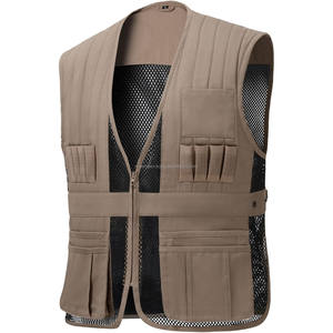 เสื้อกั๊กยุทธวิธีแบบยูนิเซ็กซ์ กันน้ำ ผลิตจากโพลีเอสเตอร์ สำหรับสนามยิงปืน พร้อมแผ่นตาข่ายระบายอากาศด้านหลัง แผ่นรองไหล่แบบถอดได้ ผลิตโดยอิมรา อิมเพ็กซ์ 2026 - Product Image 3