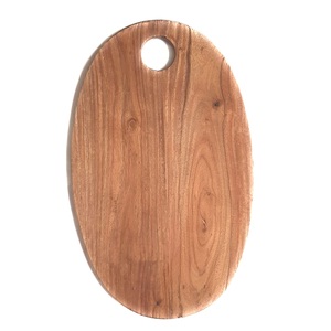 Tabla de Cortar de Madera Más Vendida, Forma Estándar, Acabado Natural, Reutilizable, Apta para Lavavajillas, 1.3 cm de Grosor, para Cortar Verduras y Frutas - Product Image 5