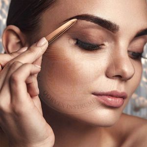 Juego de Pinzas y Tijeras para Cejas de Alta Calidad, Pinzas de Acero Inoxidable Sostenible con Pinzas para Cejas Personalizadas - Product Image 5