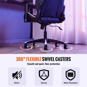 Base di Ricambio Universale per Sedia da Ufficio 28 Pollici, Carico Statico 2500 Libbre, Rotelle per Sedia da Scrivania e Sgabello - Product Image 4