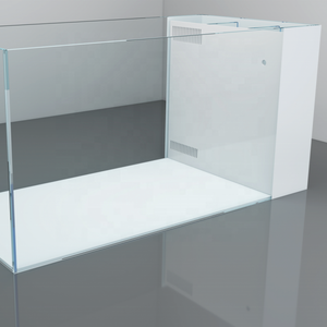 50cmcoral Purification et Filtration Filtre Latéral Réservoir de Poissons Réservoir de Poissons en Verre Filtre Latéral Angle Droit Verre <span class=keywords><strong>Aquarium</strong></span> Réservoir de Poissons - Product Image 3