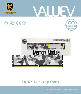 Memoria RAM AITC ValueV DDR5 de 16GB 4800MHz UDIMM con Diseño Camuflaje Blanco - Product Image 4