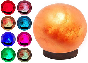 Handmade USB Carved Himalayan Salt <b>Lamp</b> <b>Ball</b> Shape for Home Decoration with Romantic 'Love' Style Best Selling - Product Image 3
