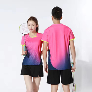 Camiseta de Tenis para Hombre al por Mayor OEM, Color Azul Marino Oscuro con Detalles en Amarillo Neón, Ropa Deportiva Transpirable de Malla, Secado Rápido, Fabricante de Camisetas - Product Image 5