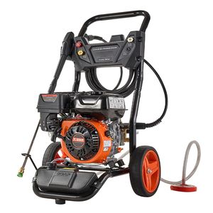 Idropulitrice a Benzina con Pressione di 3600 PSI e Portata Massima di 2,6 GPM, Pompa Triplex in Rame Puro, Set di 5 Ugelli e Tubo da 26 Piedi - Product Image 1