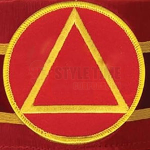 Élégant chapeau maçonnique en forme d'arche pour collection de insignes fraternels, chapeau maçonnique artisanal avec détails de fabrication raffinés - Product Image 6