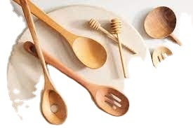 ชุดเครื่องใช้บนโต๊ะอาหารเป็นมิตรกับสิ่งแวดล้อมช้อนรับประทานอาหารทำจากไม้ไผ่และไม้สำหรับงานแต่งงาน - Product Image 3