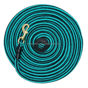 Corde de plomb pour chevaux équestres de qualité supérieure Cordes de plomb en nylon solide de 3 mètres de long au meilleur prix de gros Inde - Product Image 3