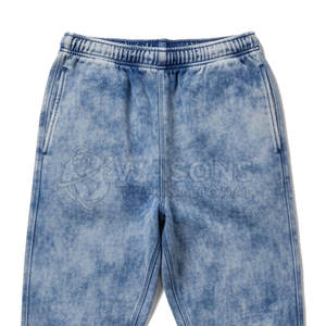 Pantalones deportivos ajustados para gimnasio, entrenamiento, correr y ropa de calle para hombre, pantalones deportivos con lavado ácido, pantalones deportivos de moda. - Product Image 4