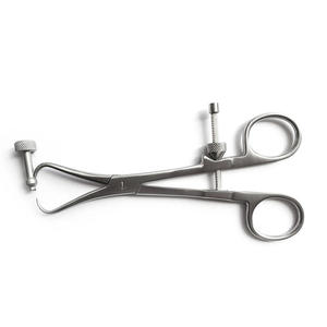 Best Plate Holding Drill Guide Forceps Surgical Grade Bone Forceps 5.5 Inch Orthopedic Curved Surgical Steel By <b>Blush</b> Surgical - Product Image 3