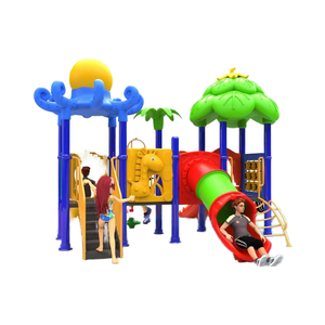 ESTACIÓN DE JUEGOS MULTIJUEGOS LITTLE FINGERS - Capacidad para 150 Personas, Estructura de Juego para Exteriores de Acero, Plástico y Metal para 5 Personas - Product Image 1