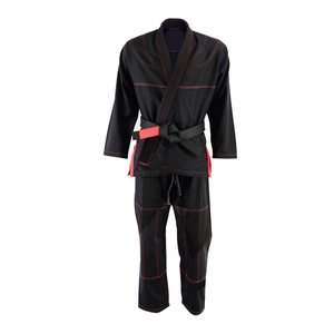 Karate Suit Heavy Weight Karate Uniform New Design High Quality Comfortable Solid <b>Red</b> Karate Uniform at Wholesale Price - Product Image 4