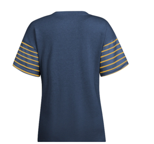 Camiseta de algodón suave para mujer, camiseta de verano informal cómoda de manga corta ligera, ideal para uso diario y diversión al aire libre - Product Image 3