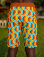 Shorts de surf pour hommes à séchage rapide, shorts de plage avec logo frontal, maillots de bain légers, écologiques, respirants et élastiques