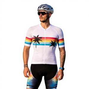 Breathable Anti-Bacterial Team Name Printed Digital Print <b>Adjustable</b> <b>Strap</b> Latest Design Jersey Cycling Professional Sportswear - Product Image 1