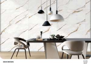 Dalle en porcelaine texturée de qualité supérieure 600x1200mm 60x120cm 24x48 pouces Surface décorative pour intérieur résidentiel et commercial - Product Image 2