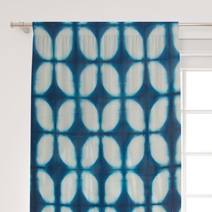 ผ้าม่านพิมพ์ลายมัดย้อมทำมือ ผ้าฝ้ายสไตล์โบโฮ สำหรับตกแต่งบ้าน สำนักงาน รีสอร์ท ขายส่งจากผู้ผลิตในอินเดีย - Product Image 3