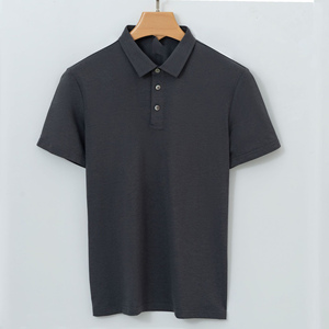 Polo de sport professionnel haut de gamme personnalisé avec logo OEM, absorbant l'humidité, séchage rapide, sans repassage, vierge pour broderie - Product Image 2