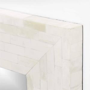 Miroirs muraux décoratifs ronds en bois avec incrustations de nacre, design moderne fait main, décoration de Noël pour la maison, en provenance d'Inde, en vente - Product Image 2